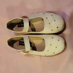 Bernie mev leather mary jane with flower buckle.  Size 38 (US 8)